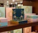 9 CAVITY/ 250 GRAMS SLIDING BOX Navy Blue royal