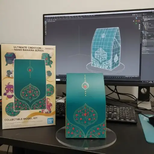 PYRAMID PRINTED BOX BIG