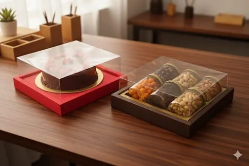 [E-COM64] P V C HAMPER BOX