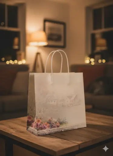 Cottage Garden Paper Gift Bag (10)