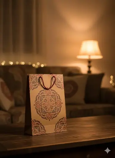 10*14 Kraft bags design (25 )